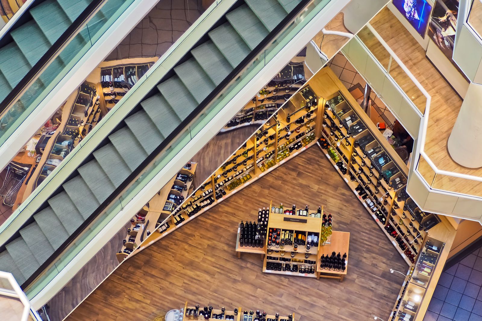 Retail stock interior photography